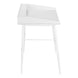 I 7535 Computer Desk - 48"L / White / White Metal - Furniture Depot