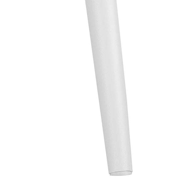 I 7535 Computer Desk - 48"L / White / White Metal - Furniture Depot