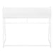 I 7545 Computer Desk - 48"L / White / White Metal - Furniture Depot