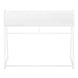 I 7545 Computer Desk - 48"L / White / White Metal - Furniture Depot