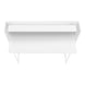 I 7545 Computer Desk - 48"L / White / White Metal - Furniture Depot
