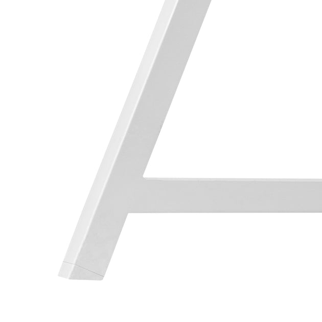 I 7545 Computer Desk - 48"L / White / White Metal - Furniture Depot