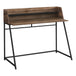 I 7548 Computer Desk - 48"L / Brown Reclaimed Wood / Black Metal - Furniture Depot