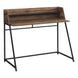 I 7548 Computer Desk - 48"L / Brown Reclaimed Wood / Black Metal - Furniture Depot