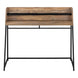 I 7548 Computer Desk - 48"L / Brown Reclaimed Wood / Black Metal - Furniture Depot