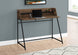 I 7548 Computer Desk - 48"L / Brown Reclaimed Wood / Black Metal - Furniture Depot
