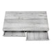 I 7553 Computer Desk - 48"L / Grey / Black Metal - Furniture Depot