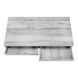 I 7553 Computer Desk - 48"L / Grey / Black Metal - Furniture Depot