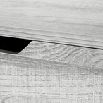 I 7553 Computer Desk - 48"L / Grey / Black Metal - Furniture Depot