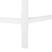 I 7554 Computer Desk - 48"L / White / White Metal - Furniture Depot