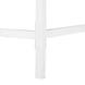 I 7554 Computer Desk - 48"L / White / White Metal - Furniture Depot