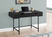 I 7556 Computer Desk - 48"L / Black / Black Metal - Furniture Depot (7881391702264)