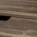 I 7557 Computer Desk - 48"L / Brown Reclaimed Wood / Black Metal - Furniture Depot