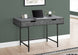 I 7559 Computer Desk - 48"L / Grey Stone-Look / Black Metal - Furniture Depot