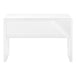 I 7580 Computer Desk - 48"L / High Glossy White / Storage Drawer - Furniture Depot
