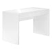 I 7580 Computer Desk - 48"L / High Glossy White / Storage Drawer - Furniture Depot