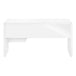 I 7581 Computer Desk - 60"L / High Glossy White L/R Face Drawer - Furniture Depot