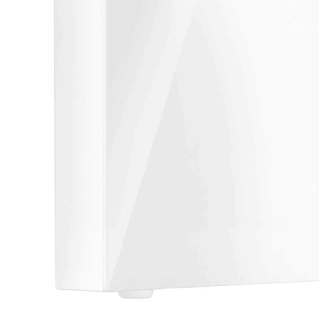 I 7581 Computer Desk - 60"L / High Glossy White L/R Face Drawer - Furniture Depot