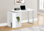 I 7600 Computer Desk - 55"L / White Left Or Right Facing - Furniture Depot