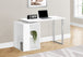 I 7600 Computer Desk - 55"L / White Left Or Right Facing - Furniture Depot