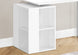 I 7600 Computer Desk - 55"L / White Left Or Right Facing - Furniture Depot