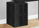 I 7601 Computer Desk - 55"L / Black Oak Left Or Right Facing - Furniture Depot