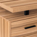 I 7612 Computer Desk - 70"L / Reclaimed Wood / Black Metal / L/R - Furniture Depot
