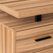 I 7612 Computer Desk - 70"L / Reclaimed Wood / Black Metal / L/R - Furniture Depot