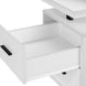 I 7631 Computer Desk - 60"L / White / Black Metal - Furniture Depot (7881145876728)