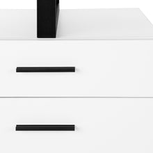 Load image into Gallery viewer, I 7646 Computer Desk - 48&quot;L / White / Black Metal / L/R Face - Furniture Depot