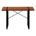I 7656 Computer Desk - 48"L / Cherry / Black Metal - Furniture Depot