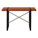 I 7656 Computer Desk - 48"L / Cherry / Black Metal - Furniture Depot