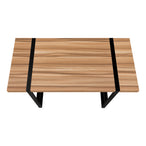 I 7657 Computer Desk - 48"L / Light Reclaimed Wood / Black Metal - Furniture Depot
