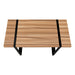 I 7657 Computer Desk - 48"L / Light Reclaimed Wood / Black Metal - Furniture Depot