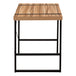 I 7657 Computer Desk - 48"L / Light Reclaimed Wood / Black Metal - Furniture Depot