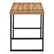 I 7657 Computer Desk - 48"L / Light Reclaimed Wood / Black Metal - Furniture Depot