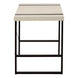 I 7659 Computer Desk - 48"L / Modern Taupe / Black Metal - Furniture Depot (7881148367096)