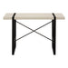 I 7659 Computer Desk - 48"L / Modern Taupe / Black Metal - Furniture Depot (7881148367096)
