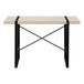 I 7659 Computer Desk - 48"L / Modern Taupe / Black Metal - Furniture Depot (7881148367096)