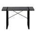 I 7660 Computer Desk - 48"L / Modern Grey / Black Metal - Furniture Depot (7881148498168)