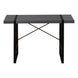I 7660 Computer Desk - 48"L / Modern Grey / Black Metal - Furniture Depot (7881148498168)