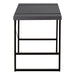 I 7660 Computer Desk - 48"L / Modern Grey / Black Metal - Furniture Depot (7881148498168)