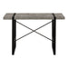 I 7661 Computer Desk - 48"L / Grey Concrete-Look / Black Metal - Furniture Depot