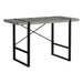 I 7661 Computer Desk - 48"L / Grey Concrete-Look / Black Metal - Furniture Depot