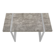 Load image into Gallery viewer, I 7662 Computer Desk - 48&quot;L / Grey Concrete-Look / Silver Metal - Furniture Depot