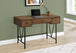 I 7670 Computer Desk - 48"L / Walnut / Black Metal - Furniture Depot (7881149055224)