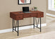 I 7671 Computer Desk - 48"L / Cherry / Black Metal - Furniture Depot (7881149219064)
