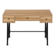 I 7672 Computer Desk - 48"L / Light Reclaimed Wood / Black Metal - Furniture Depot