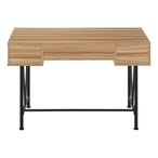 I 7672 Computer Desk - 48"L / Light Reclaimed Wood / Black Metal - Furniture Depot