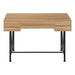 I 7672 Computer Desk - 48"L / Light Reclaimed Wood / Black Metal - Furniture Depot